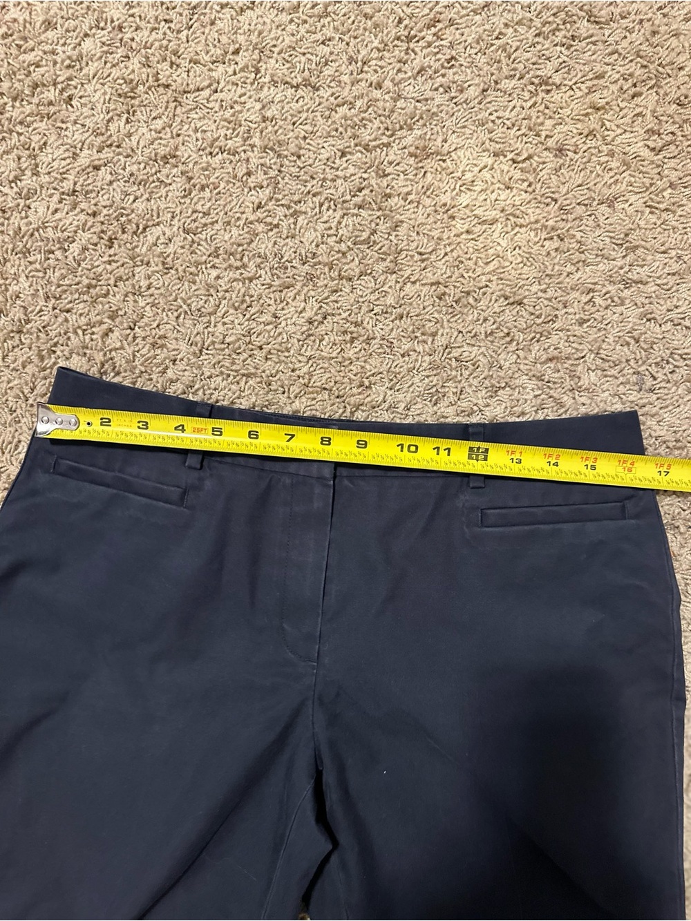 Women’s Brooks Brothers Navy Flat-Front Dress Shorts